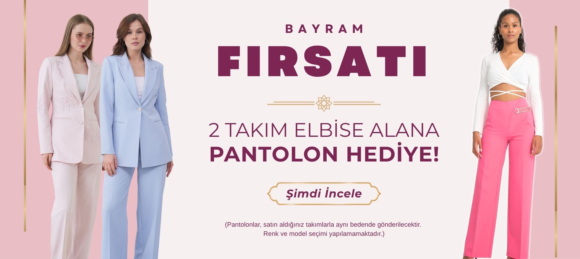 bayram indirimi pantolon hediye kampanyası