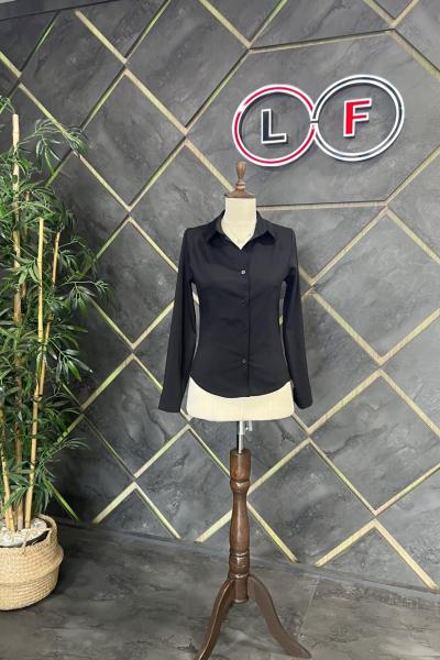 Klasik Silm Fit Gömlek Siyah