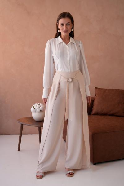 Tokalı Aller Pantolon Ekru