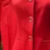 Çıtçıt Yelekli Takım Elbise Kırmızı